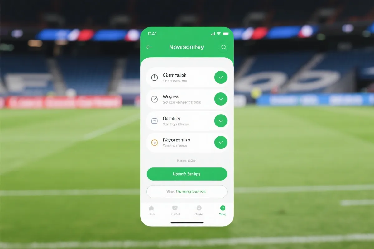 赛事日历与通知设置